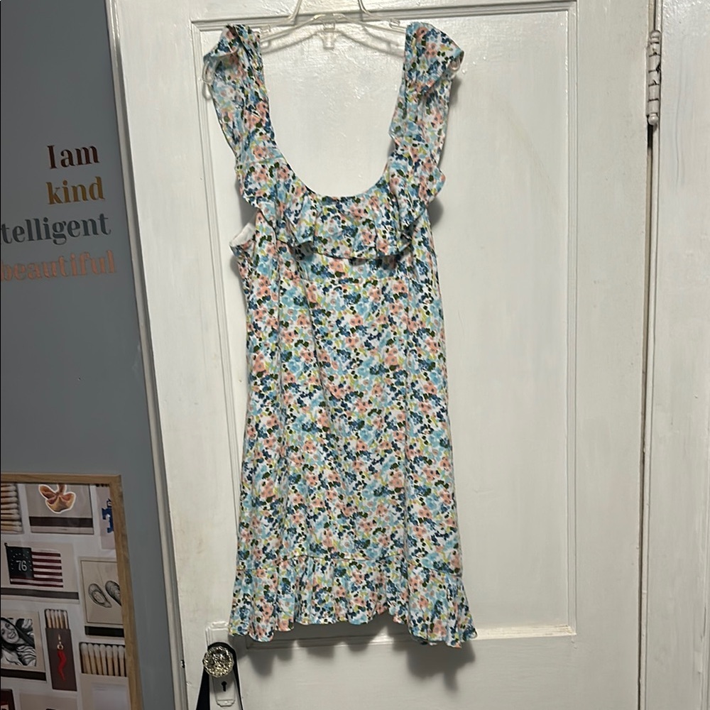 Abercrombie & Fitch Floral Midi Dress - Multicolor